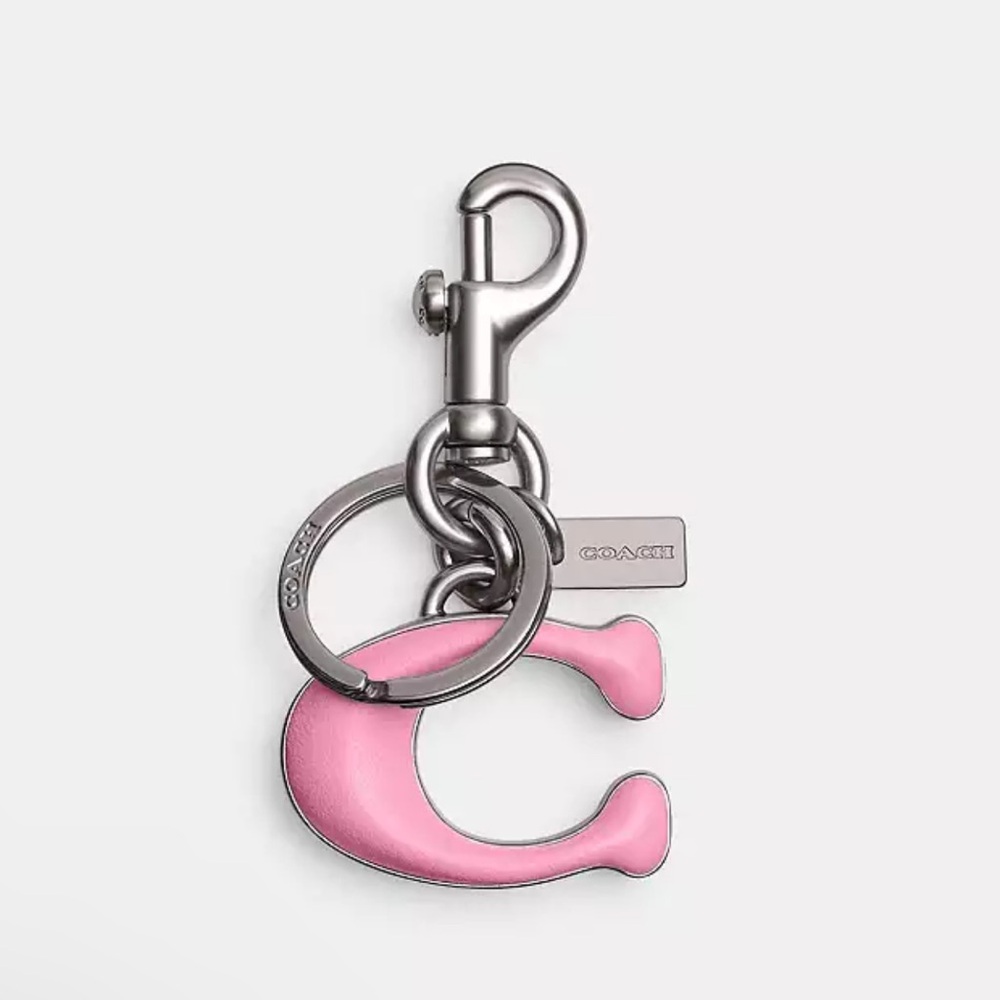 Coach c bag charm
